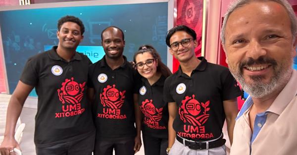 Team EMU AGROBOTIX on BRT HD TV